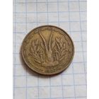 10 восточноафриканских франков 1957 года