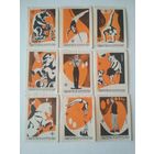 Спичечные этикетки  ф.Красная звезда. Цирк. 1968 год