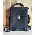 Натуральная кожаная сумка, барсетка, планшет. Мужская. Фирма - GALIB. Новая.