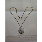 Кулон винтажный фарфор.