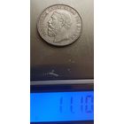 2 марки 1900 г. 900пр., Баден . Германия.Тираж 222 219 т.Патина.