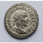 Филипп II 244-249 гг. н. э. Виртус. Антониниан. Двойной денарий. Серебро. /7