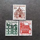 Марки Германия 1964 год Архитектура