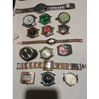 Часы кварцевые 15 шт.,одним лотом. Старт с 2-х рублей. Смотрите другие лоты, много интересного.