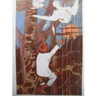 ЧИСТАЯ ОТКРЫТКА. СССР. изд. "ИЗОГИЗ". Е.Д. ПОЛЕНОВА "ИЛЛЮСТРАЦИЯ К РУССКОЙ НАРОДНОЙ СКАЗКЕ "СЫНКО-ФИЛИПКО". 1957 г