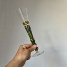 Бокал ручной работы в стиле барокко (200 мл). Италия. 3703