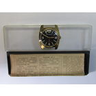 С рубля! В отличном коллекционном состоянии! "Командирские". Часы на ходу в оригинальной коробочке с паспортом. Позолоченные Ау10. СССР.