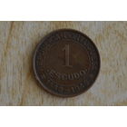 Португальская Гвинея 1 эскудо 1946 (500 лет открытию Гвинеи)