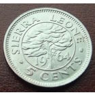 Сьерра-Леоне. 5 центов 1964