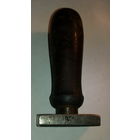 Печать для отправки писем за рубеж"LESNAIA Brest. obl."   Изготовлена в  г. Молотов ( c 1940 по 1957г. так назывался  г.Пермь )