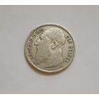 1 франк. 1904 г.835пр., Бельгия. Король Леопольд II. Не чищена.