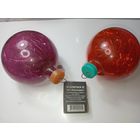 Ёлочные игрушки  Шарики , Кремлевская игрушка ,толстое стекло .