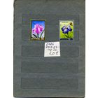 КНДР, 1986  ФЛОРА, ЦВЕТЫ ,  серия  2м   (на "СКАНЕ" справочно приведенеы  номера и цены по Michel)