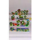 Полная киндер коллекция Лунатики 1998 год Италия. ПЛЮС дополнительно одна ВАРИАНТНАЯ фигурка.Как НОВОЕ коллекционное состояние! Оригинальный вкладыш.