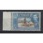 1938 ТРИНИДАД и ТОБАГО / TRINIDAD & TOBAGO** Колонизация Георг VI Mi-138