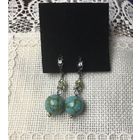 Редкость ! Серьги Натуральная Бирюза Авторский дизайн Цена снижена