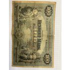 Германия Бавария 100 марок 1900 года