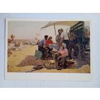 1955. соцреализм. Клычев. В пустыне Кара-Кум
