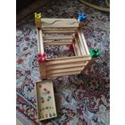 Конструктор Деревянный (размер основания 32х32см) Шарики катятся по желобу