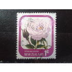 Новая Зеландия 1975 Роза 1с