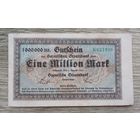 Werty71 Германия 1000000 марок 1923 1 миллион банкнота Гроссгельд  Государственный банк Баварии Мюнхен