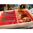 Ложки чайно - кофейные . 12см. Таллин (ЭстССР). (1962 г.).мнц - позолота.