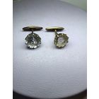 С рубля без мц. запонки круглые 10гр. РСЗ лЗвезда875пр.