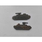 Петличные знаки танкистов ркка