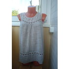 Блузка с ажурной кокеткой Италия 46-48-50