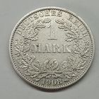 1 марка 1908г Германия