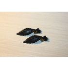 Клипсы времён СССР, пластик.