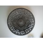 Красивая ажурная чугунная ваза тарелка1900г. очень давно привезена из Германии клеймо