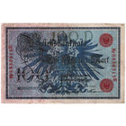 Германия 100 марок 1908 г. Красная печать