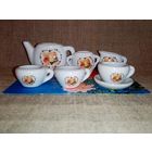 Сервиз для куклы кукольный неполный посуда посудка