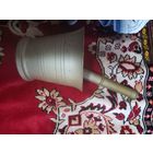 Ступка с пестиком алюминиевая тяжелая СССР (2)