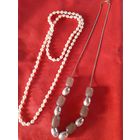 Бусы лотом. Пластик и эпоксидка