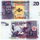 Свазиленд(Эсватини) 20 эмалангени образца 2024 года UNC pw44 серия DA