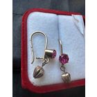 Серьги ссср серебро 875