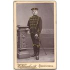 Старинная фотография на картоне