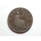 Великобритания 1 фартинг 1867 г