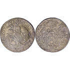 Саксония Дрезден 1599 год великолепный по состоянию рейхсталер " 3 брата " Кристиан 2  Иоханн -Георг и Август мельчайшие детали патина