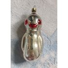 Елочные игрушки, стекло, пингвин