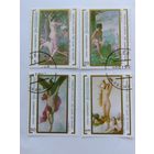 Марки   Живопись  А.Г. Менокала Куба 1990г   4  шт -  3,00 руб.