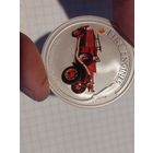 Монета серебро 1 доллар 2006 года острова Кука