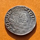 3 гроша 1599 год красивая монета