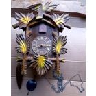 Часы с кукушкой деревянный резной корпус СССР