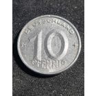ГДР 10 пфеннигов 1953 А