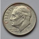 США, 10 центов (1 дайм), 2021 г. Р