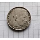 Германия 3 рэйх 2 марки1938г