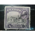 Кипр, колония Англии, 1934. Стандарт. Церковь Перистероны